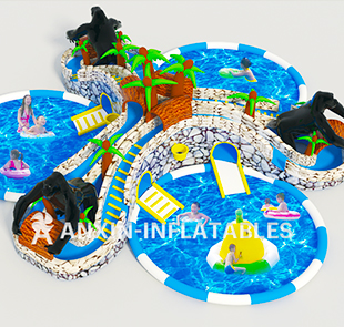 inflatable water park