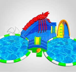 inflatable water park