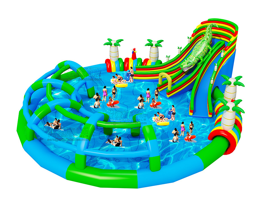 2019 NEW inflatable water park design