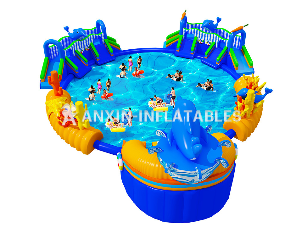 2019 NEW inflatable water park design