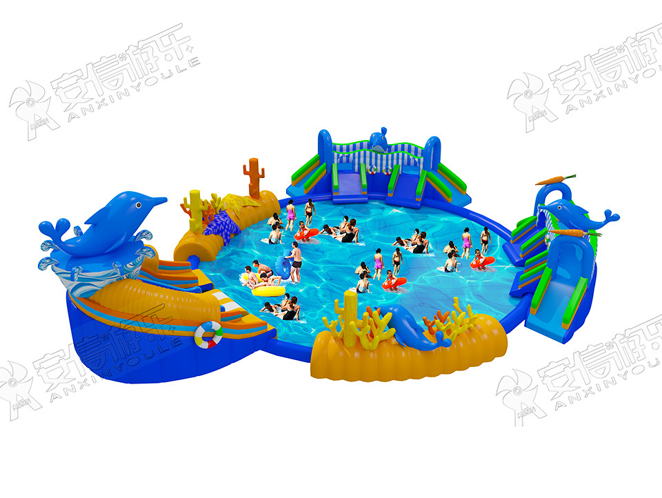 2019 NEW inflatable water park design