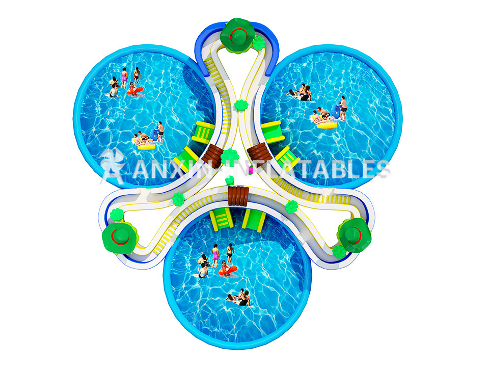 2019 NEW inflatable water park design