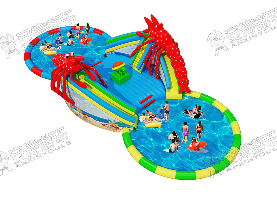 2019 NEW inflatable water park design