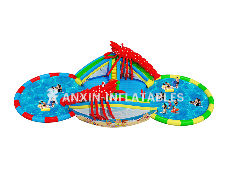 2019 NEW inflatable water park design