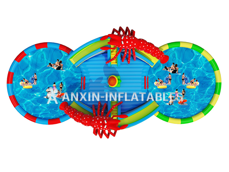 2019 NEW inflatable water park design