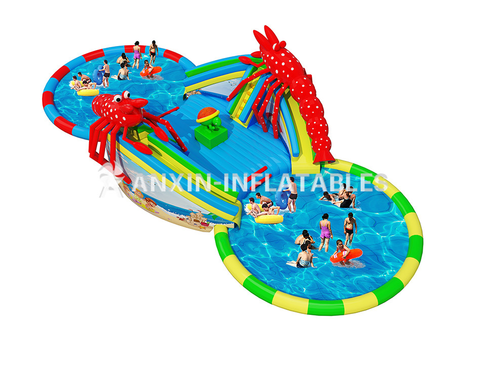 2019 NEW inflatable water park design