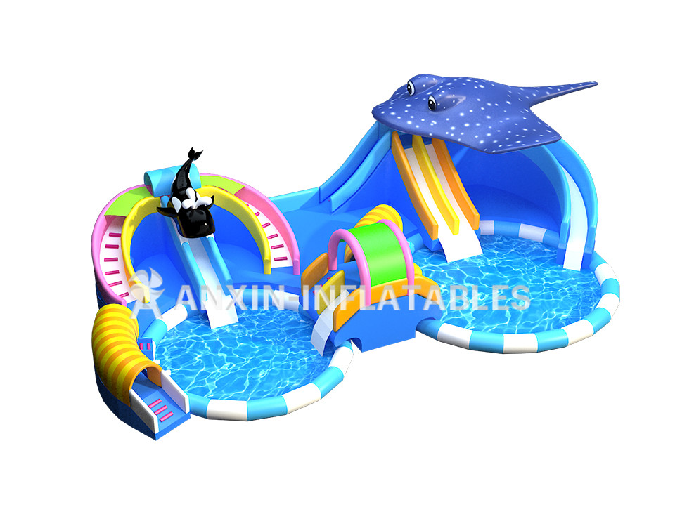 2019 NEW inflatable water park design