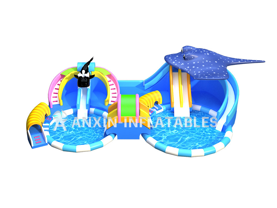 2019 NEW inflatable water park design