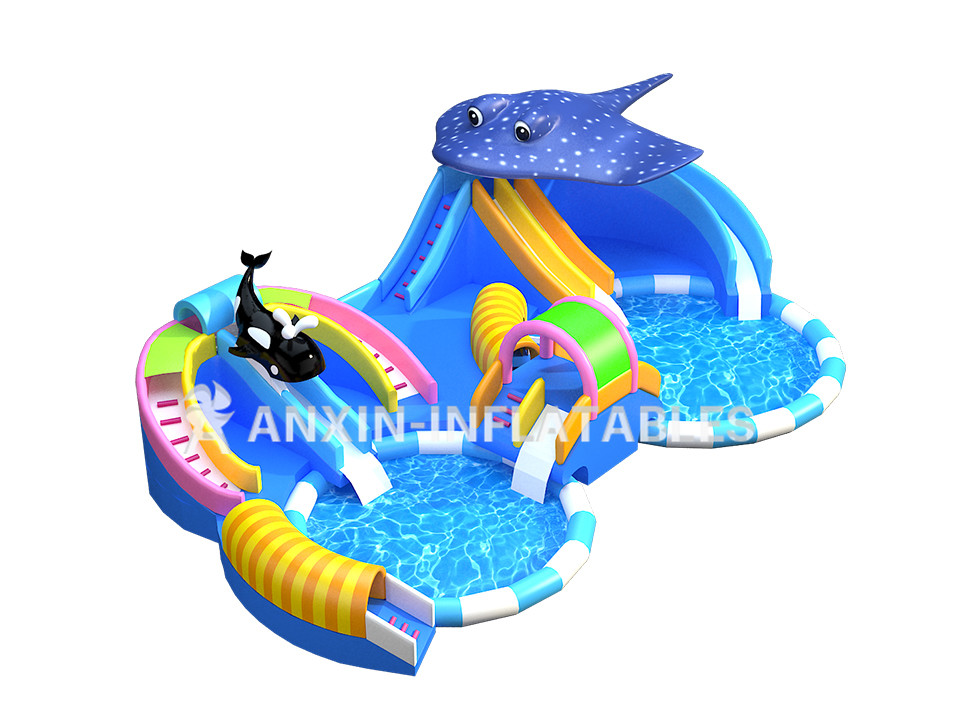 2019 NEW inflatable water park design