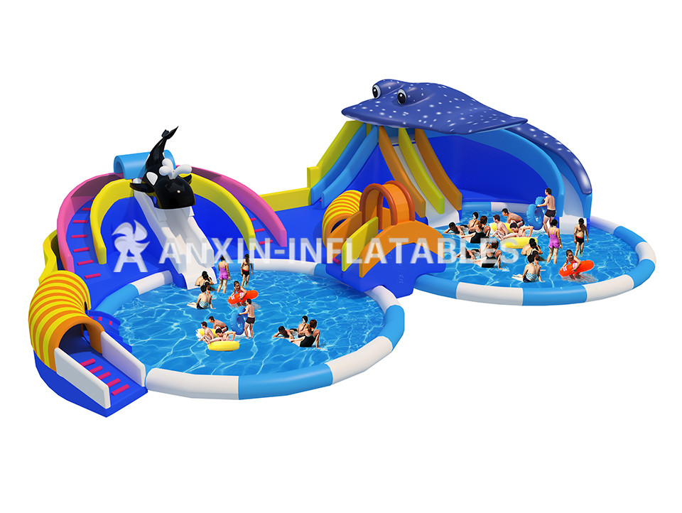 2019 NEW inflatable water park design