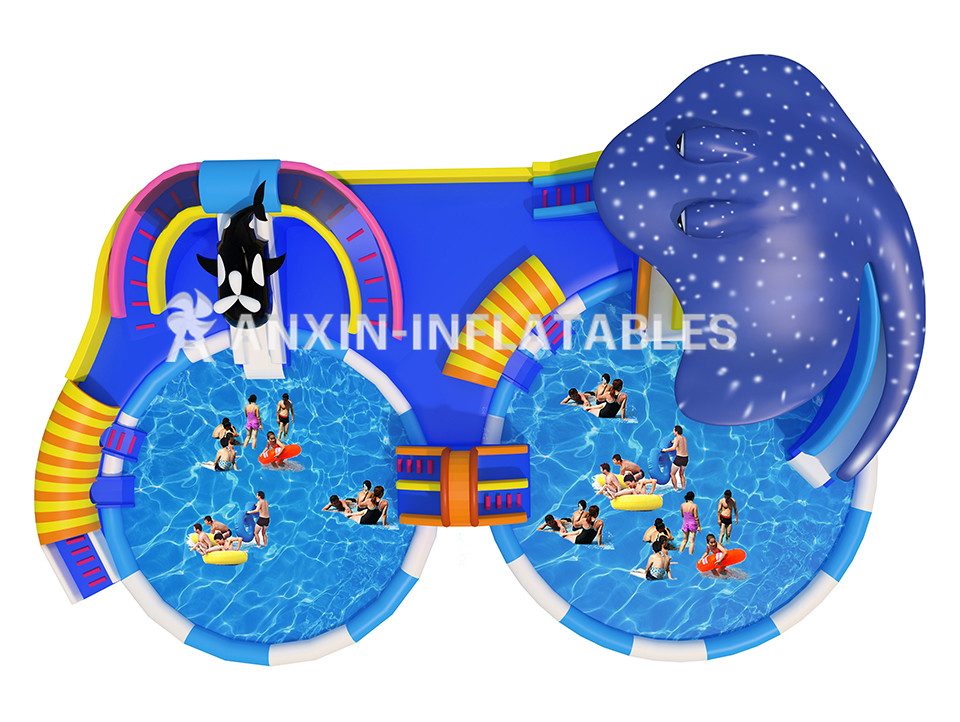 2019 NEW inflatable water park design