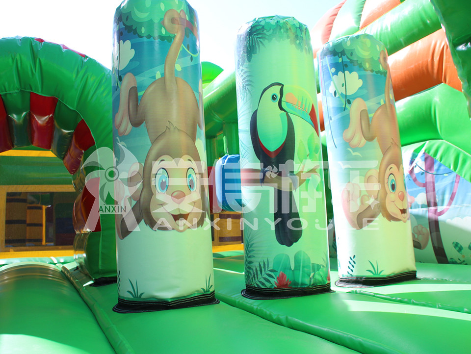 inflatable bouncy castle combo