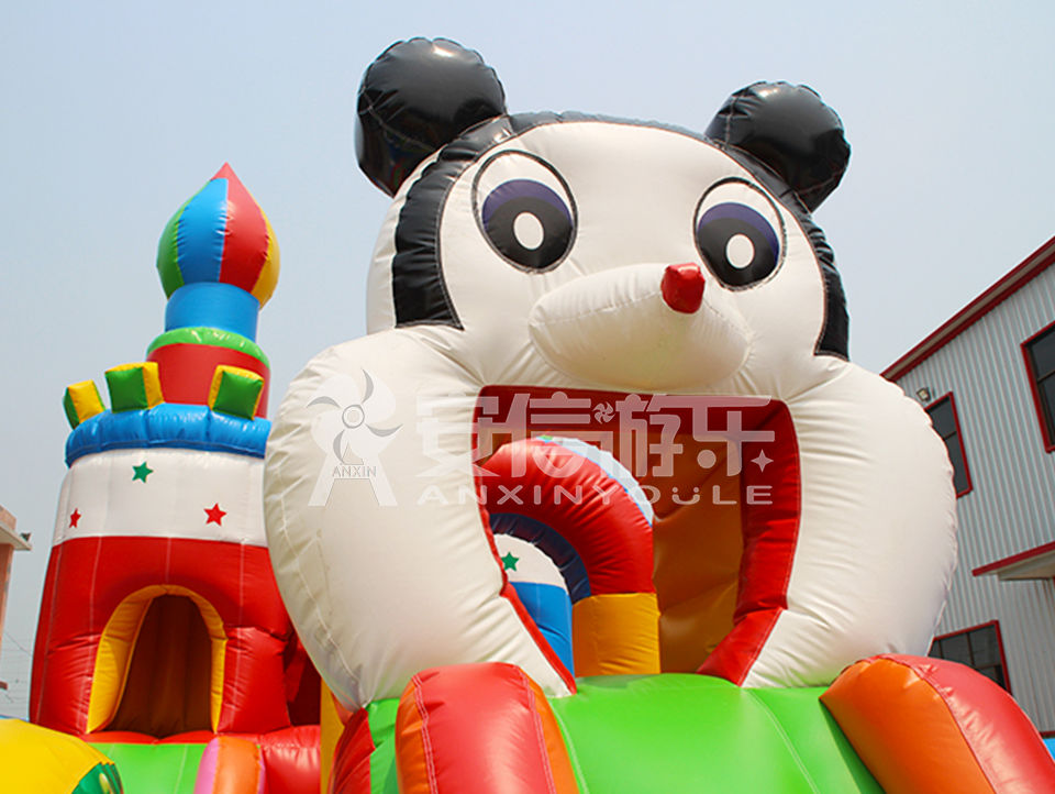 inflatable disney castle playground 7x4.5m