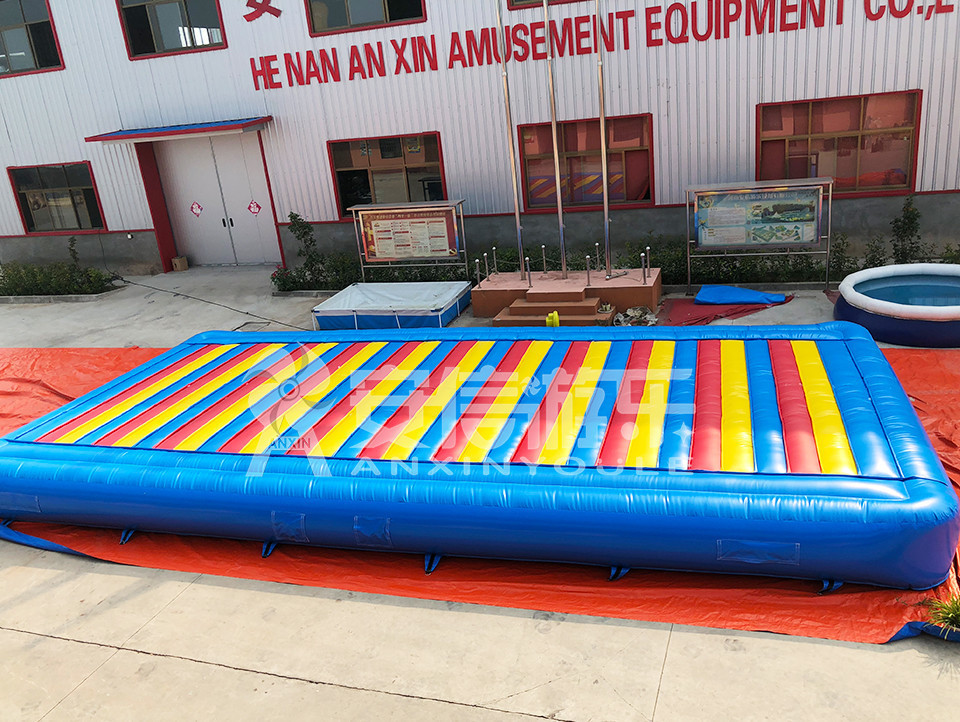 Inflatable jumping pillow jumping pad 12.2x6m for kids
