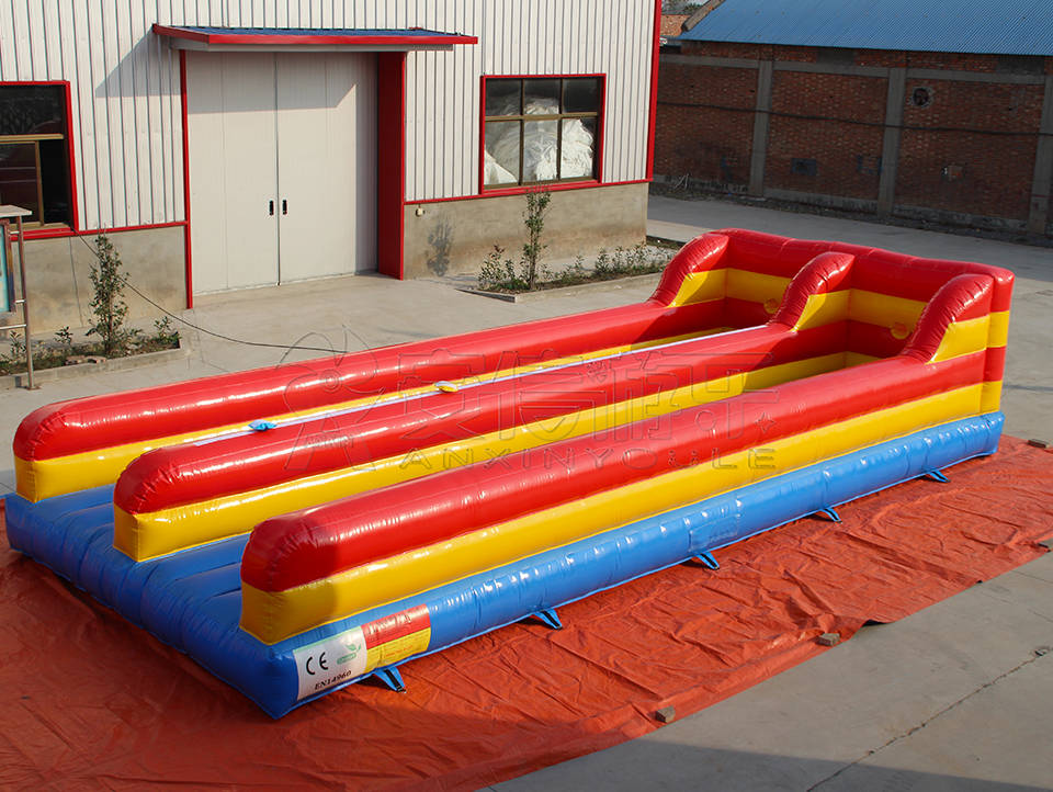 inflatable bengee run airtrack