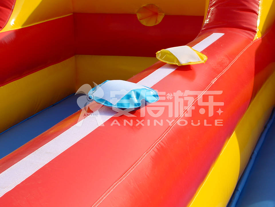 inflatable bengee run airtrack