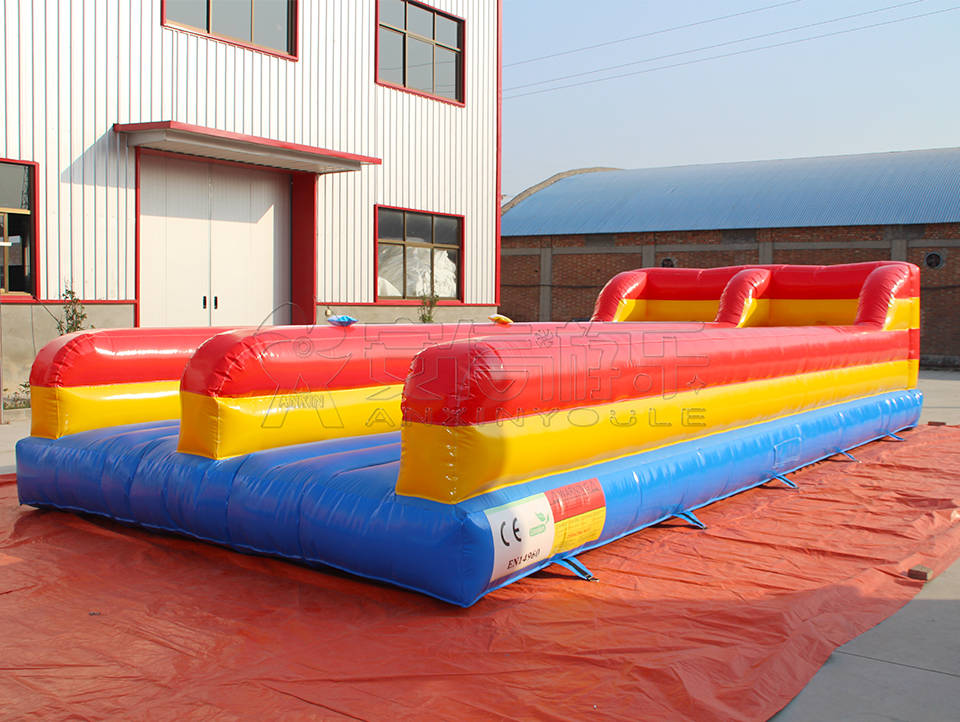 inflatable bengee run airtrack