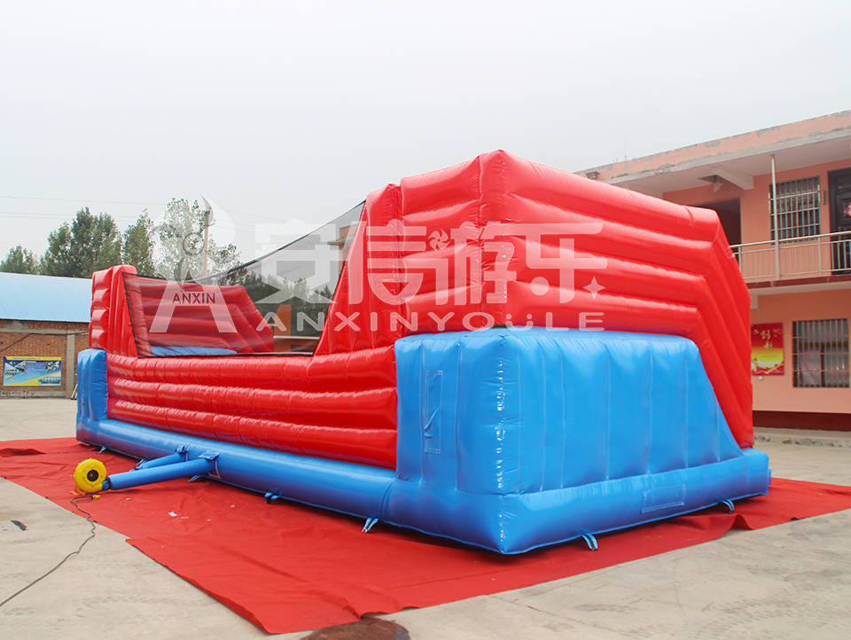 inflatable wipeout ball game