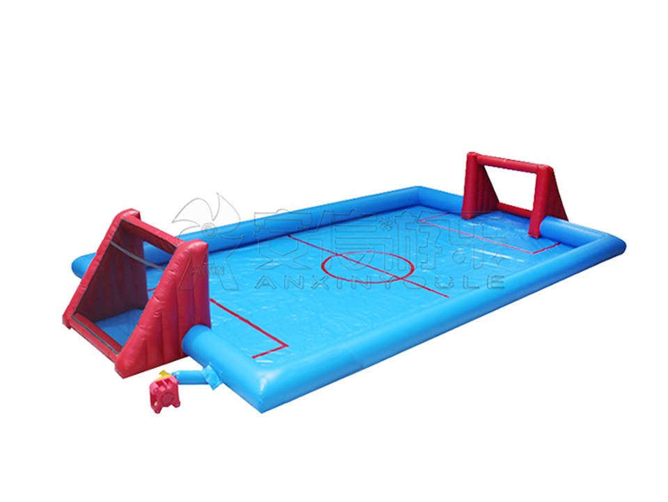 Customized inflatable football arena for foam party