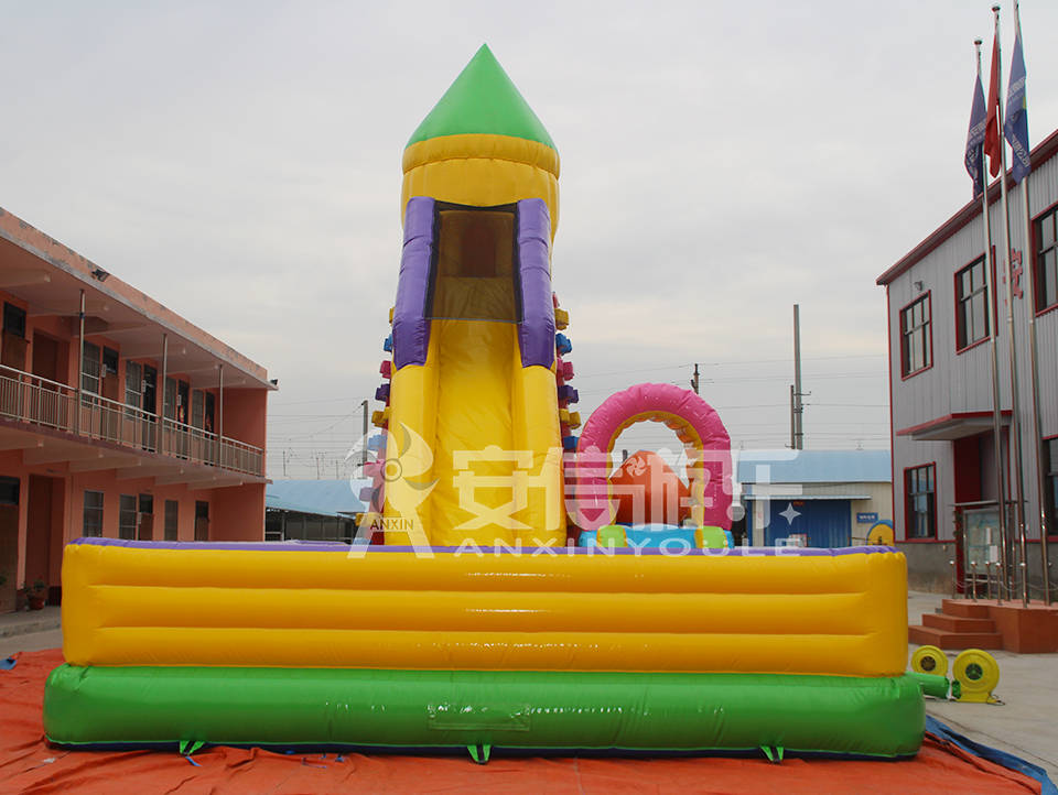 inflatable rock climbing