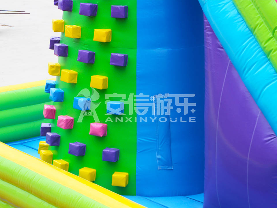 inflatable rock climbing