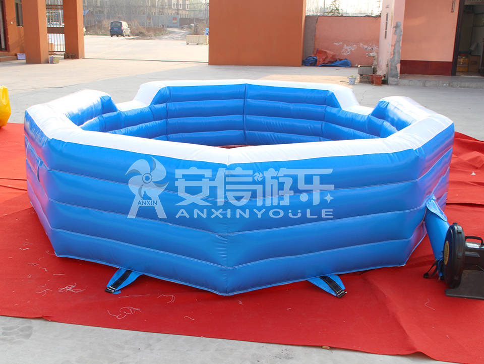 Inflatable gaga ball pit game for kids