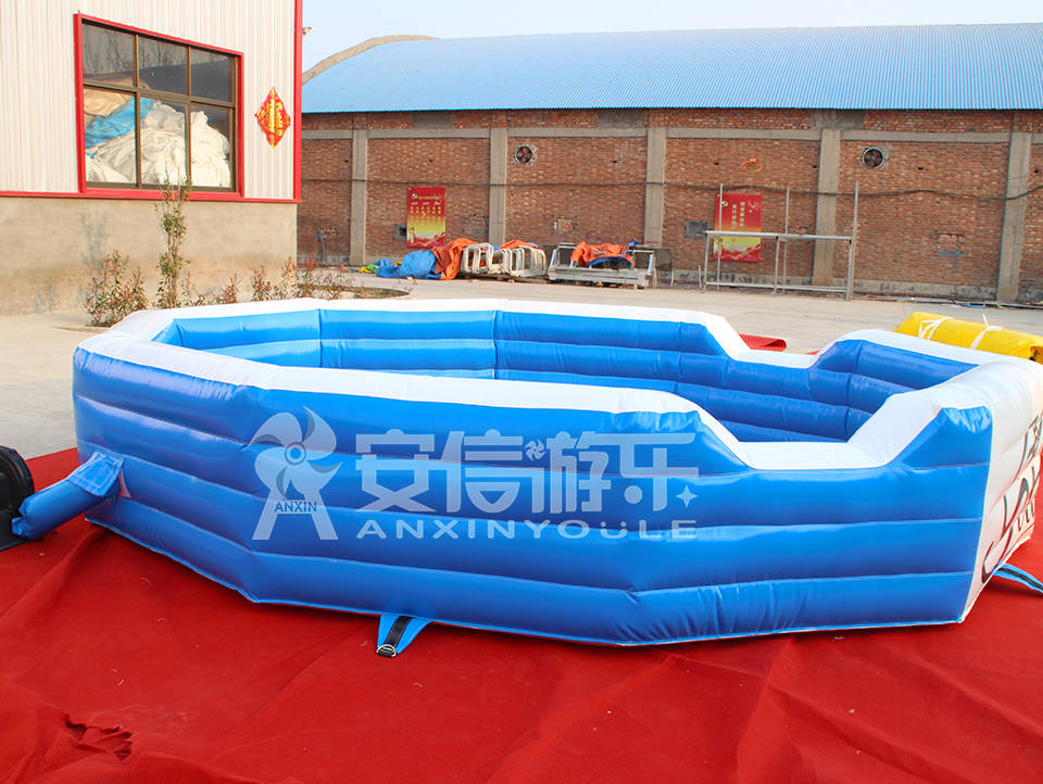 Inflatable gaga ball pit game for kids