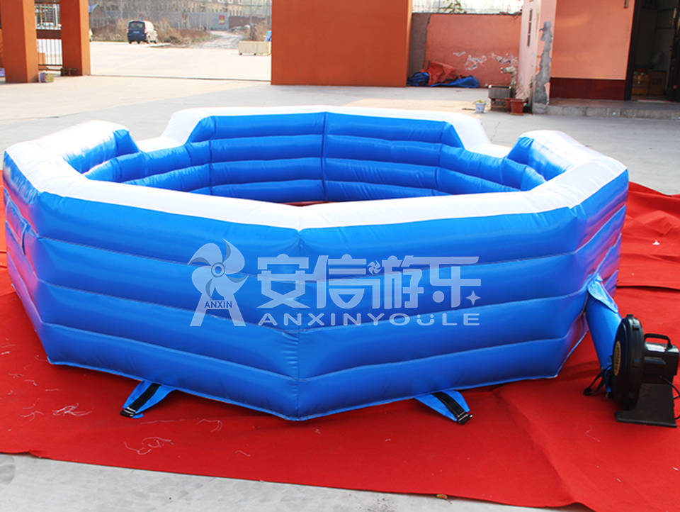 Inflatable gaga ball pit game for kids