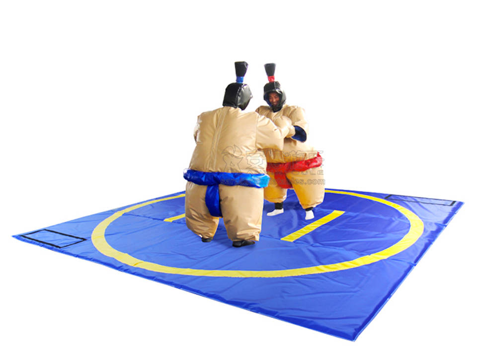 Hot sale inflatable sumo suits with sumo mat