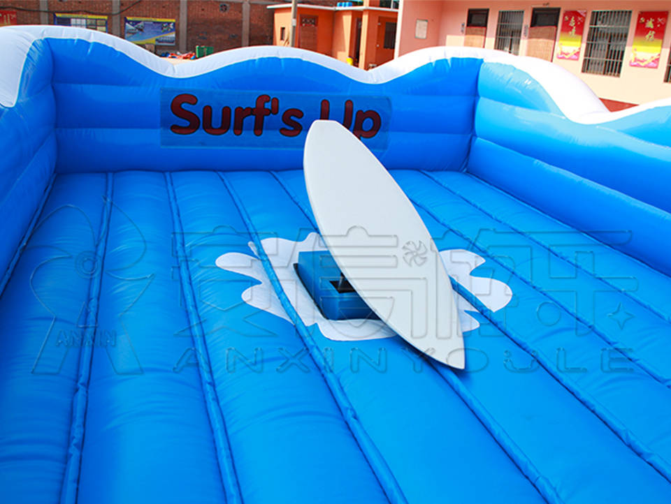 inflatable mechanical surf simulator
