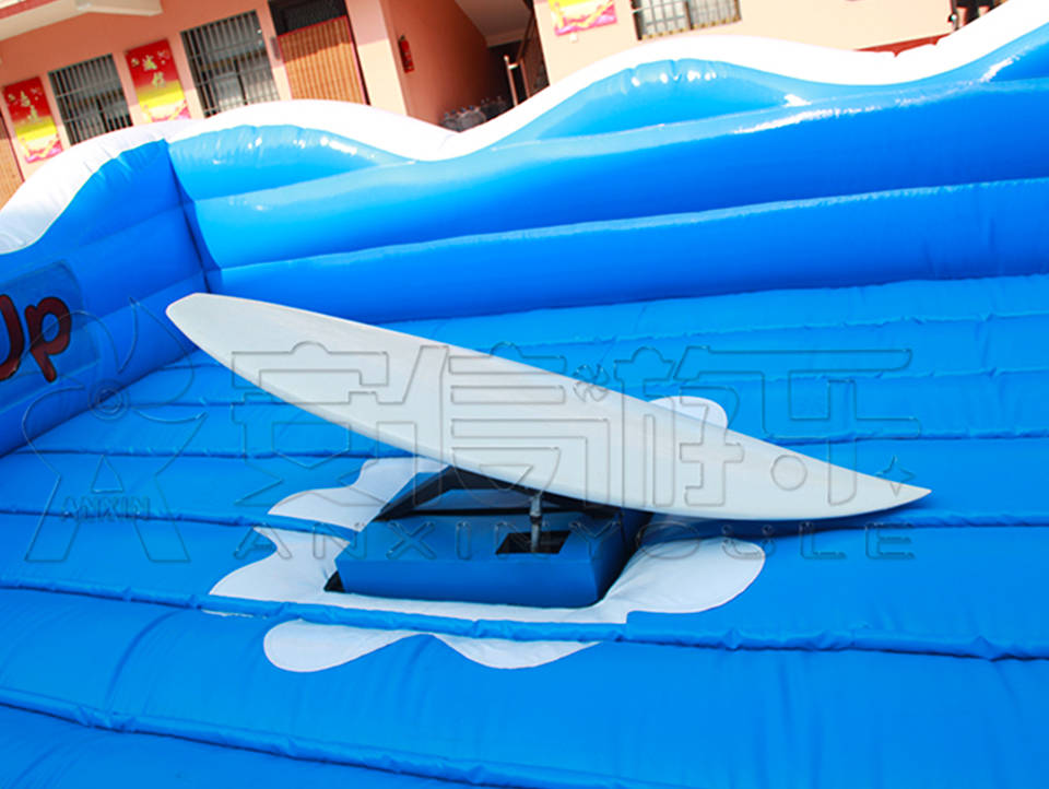 inflatable mechanical surf simulator