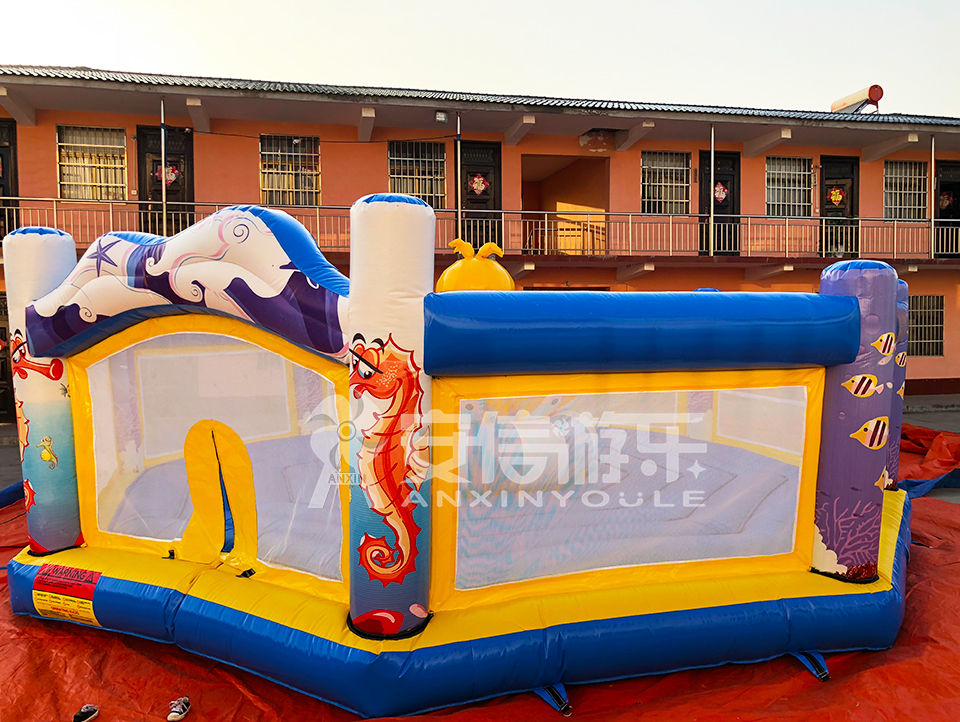 Customized Inflatable octopus mechanical bouncy castle