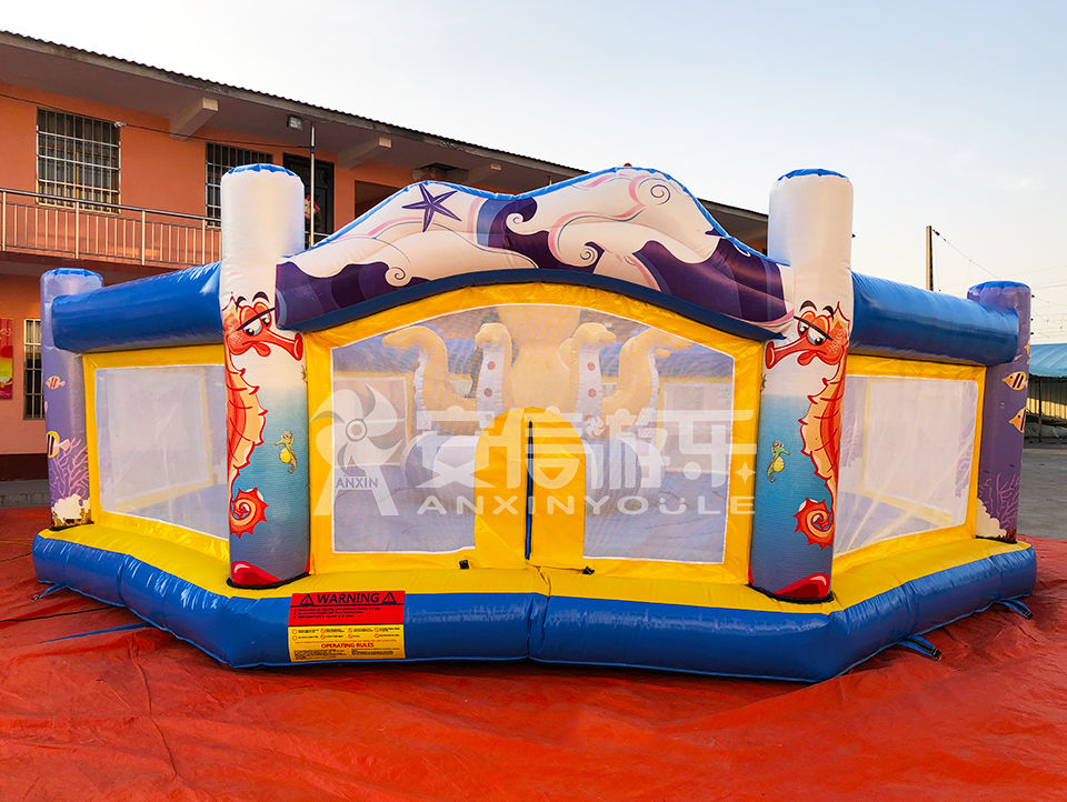 Customized Inflatable octopus mechanical bouncy castle