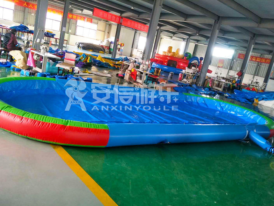 Inflatable foam party water slide
