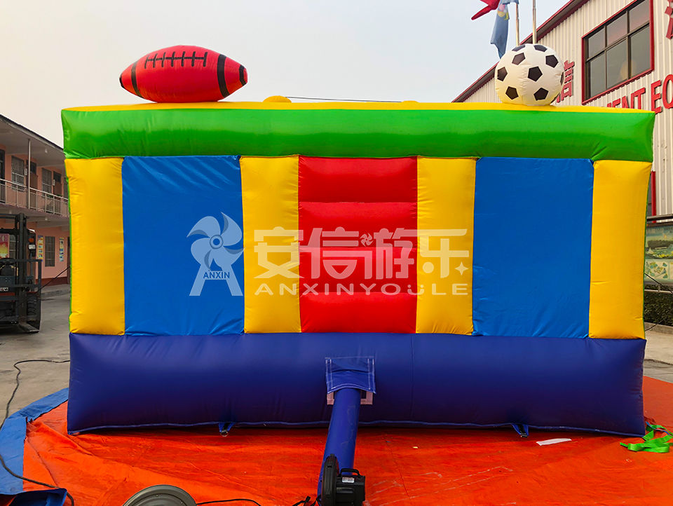 Customized inflatable 3 in 1 sport game area