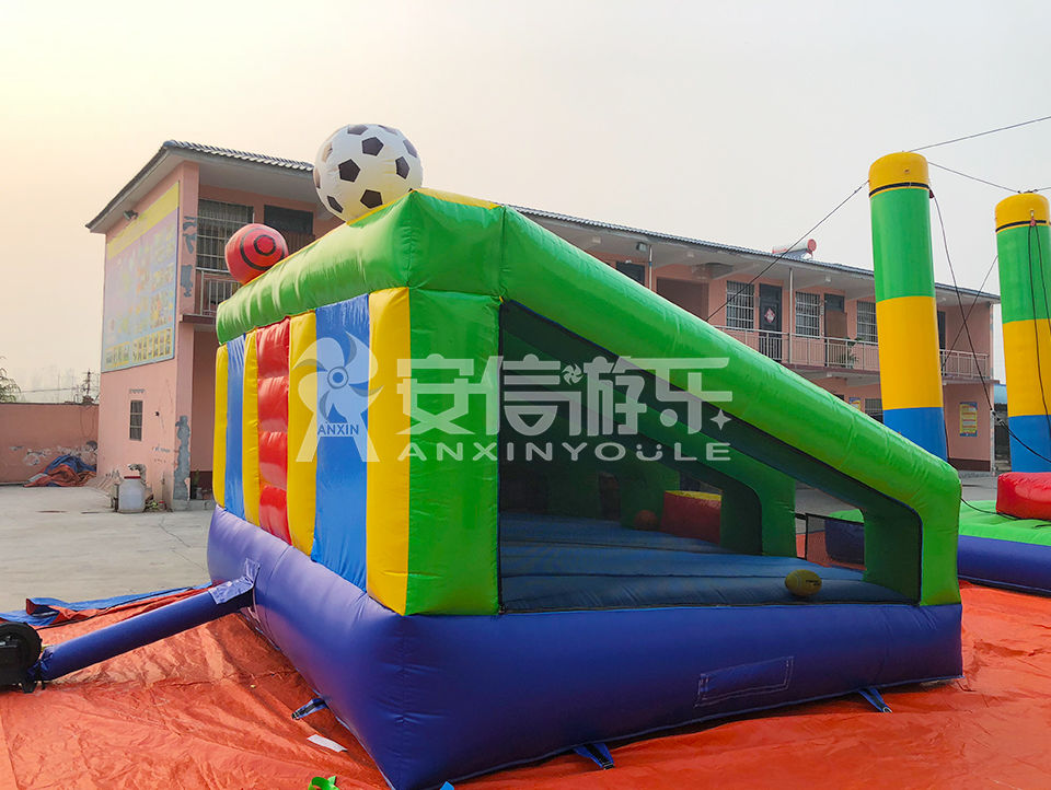 Customized inflatable 3 in 1 sport game area