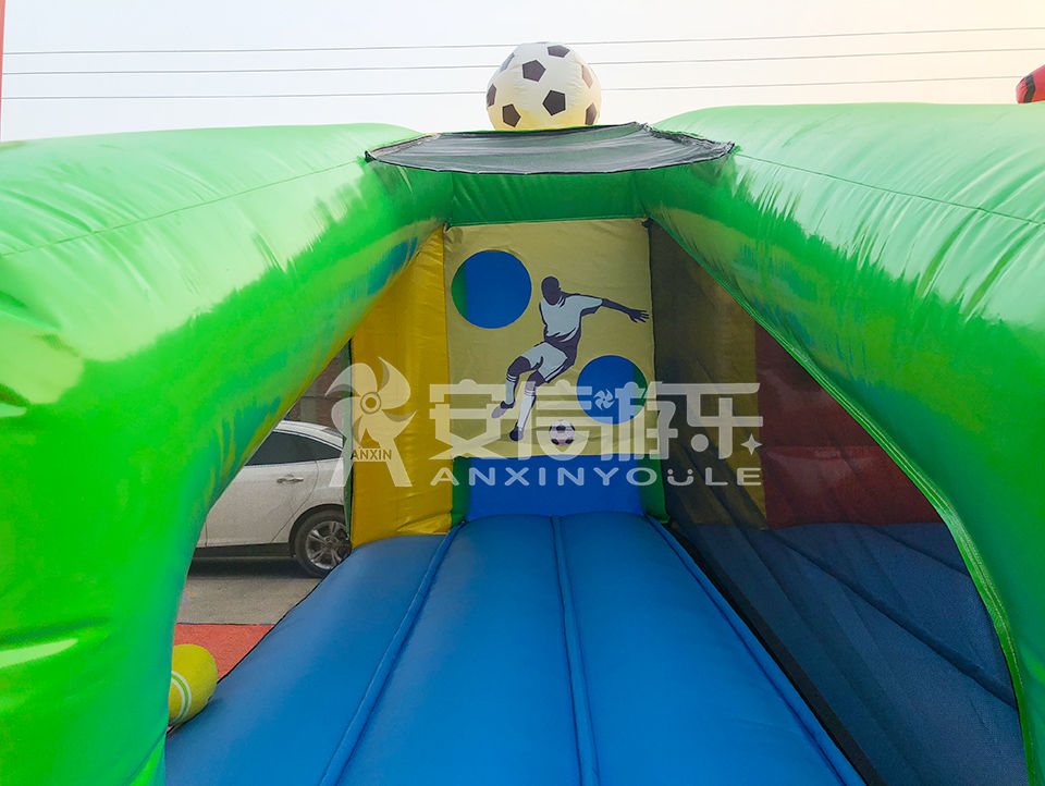 Customized inflatable 3 in 1 sport game area