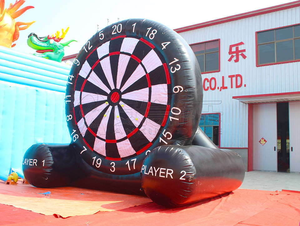 Inflatable soccer dart board game for sale