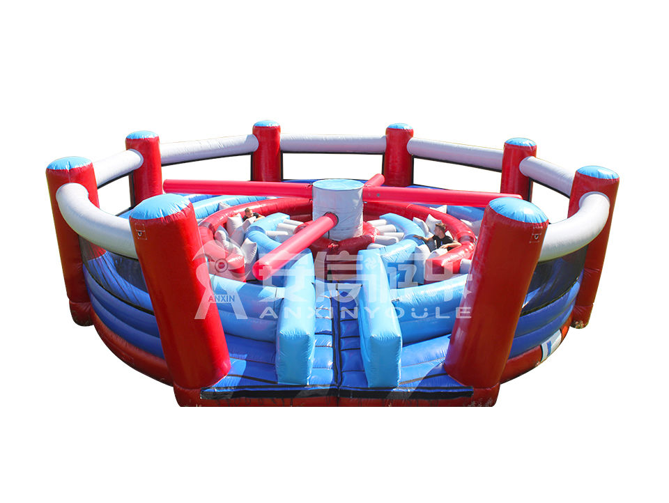 inflatable stormbaan obstacle course game