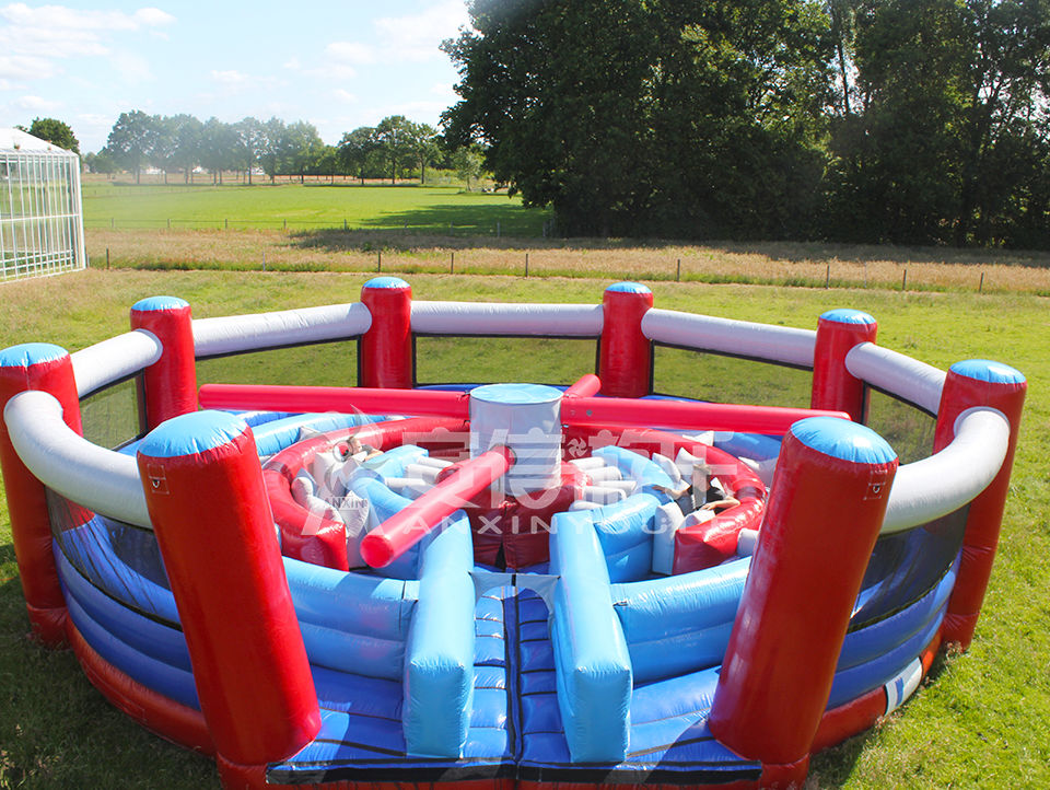 inflatable stormbaan obstacle course game