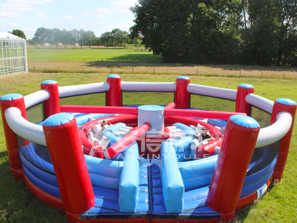 inflatable stormbaan obstacle course game