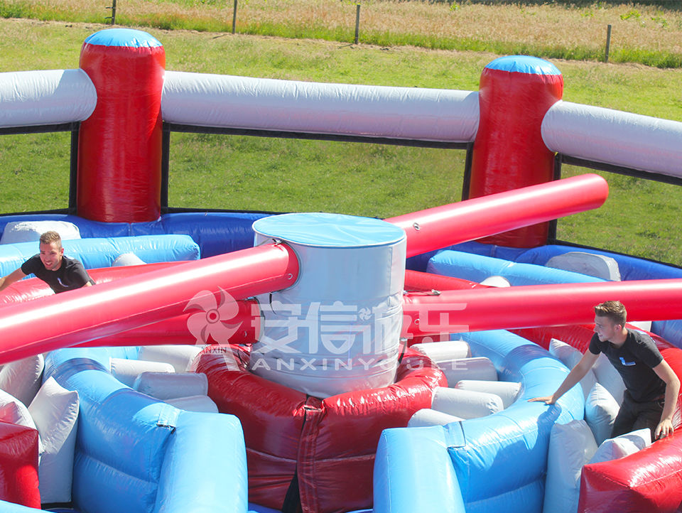 inflatable stormbaan obstacle course game