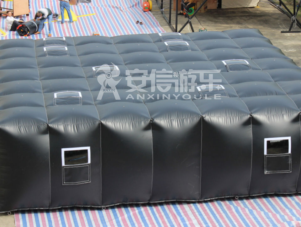 inflatable laser tag arena