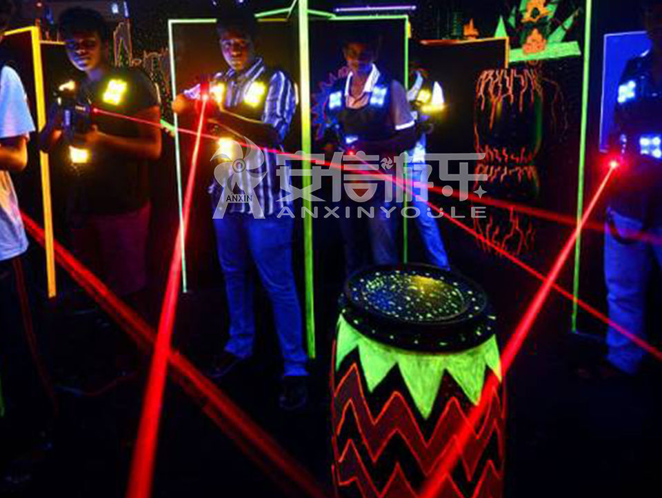 inflatable laser tag arena