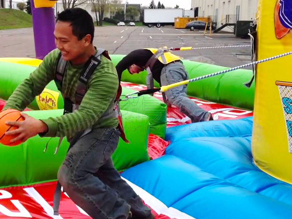 inflatable connect four game