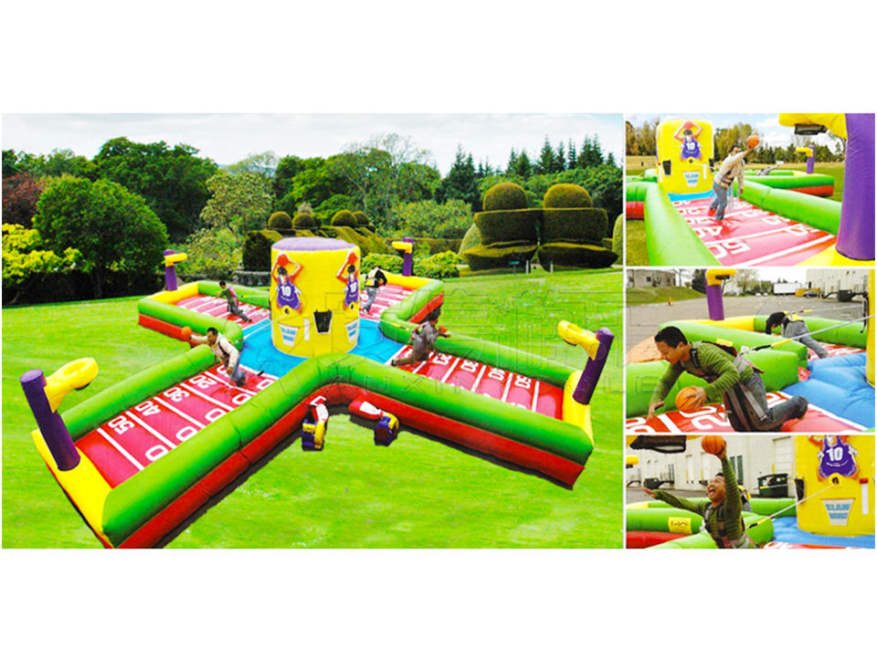 inflatable connect four game