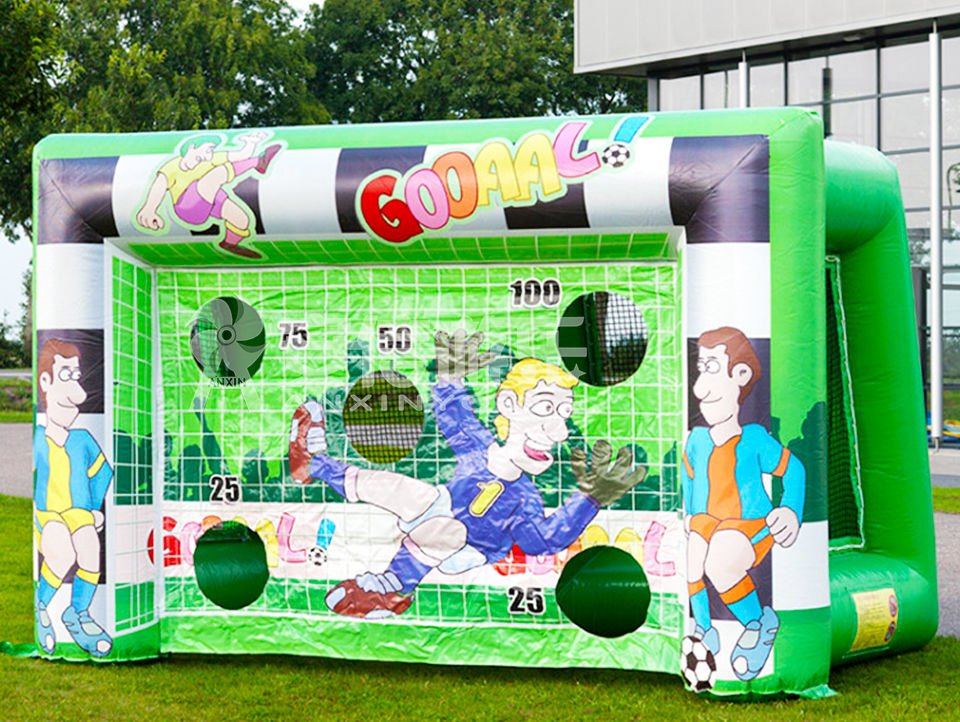 inflatable soccer ball game
