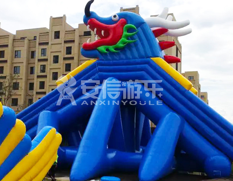 ANXIN Inflatable obstacle course floating mobile water park