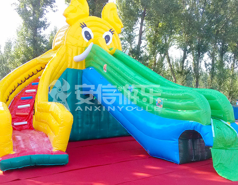 ANXIN Inflatable obstacle course floating mobile water park