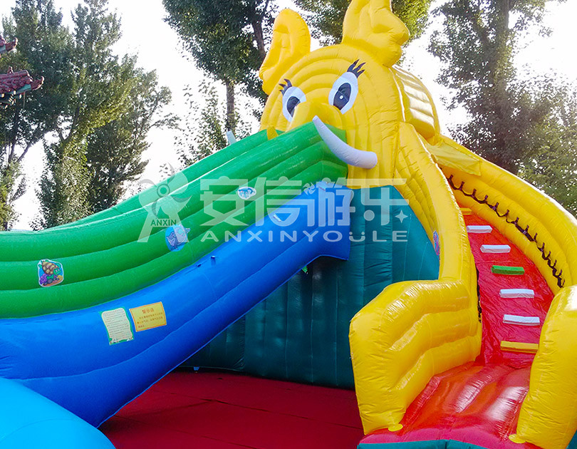 ANXIN Inflatable obstacle course floating mobile water park